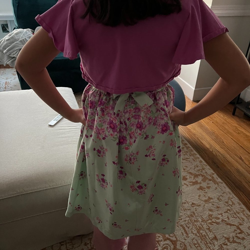 Bonnie Jean Girls Party/Holiday/Occasion Short Sleeve Cardigan & Dress Set Sz 16 - Picture 6 of 8
